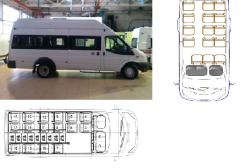 Предлагаем к поставке пассажирские автобусы Ford Transit 17+8 и 18+9 мест
