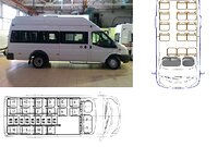 Предлагаем к поставке пассажирские автобусы Ford Transit 17+8 и 18+9 мест